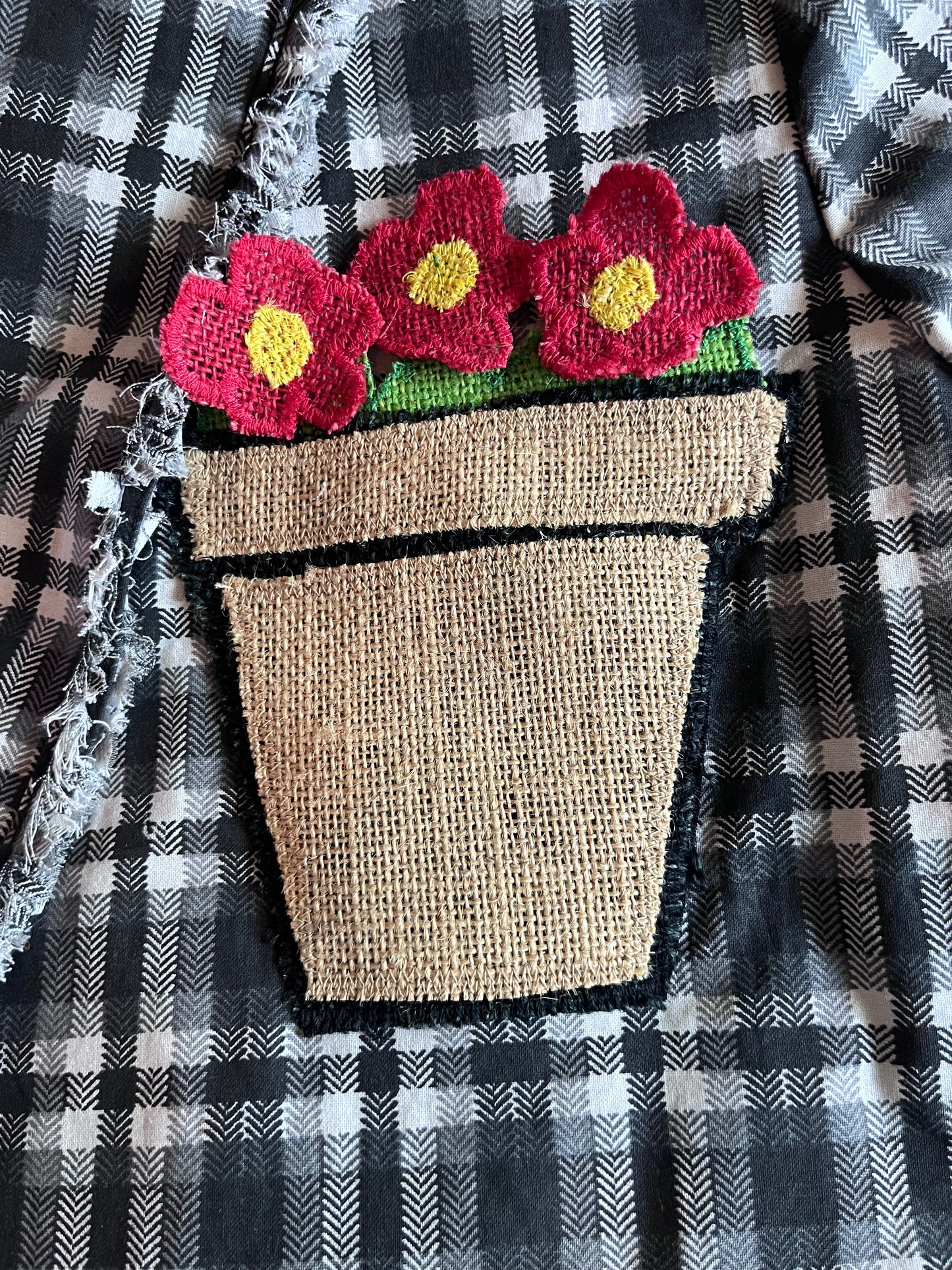 Contrast Flowerpot Blazer