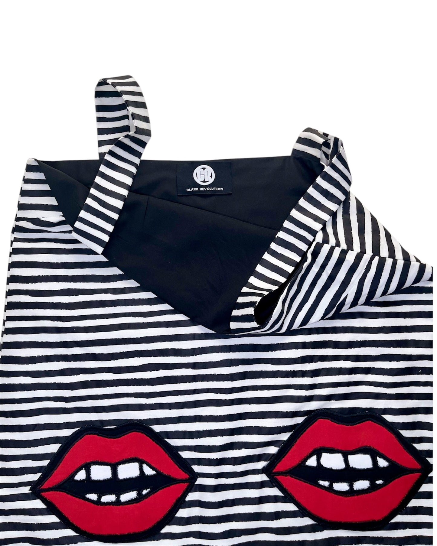 Striped Pop Art Mini Dress Jumper