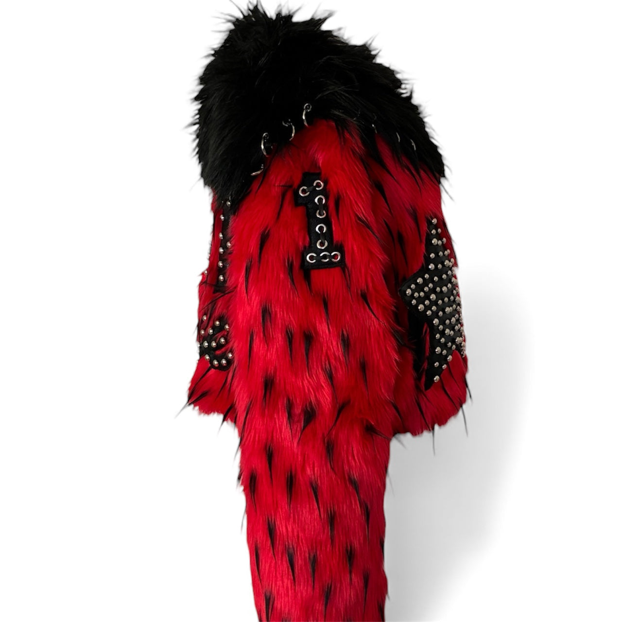 STAR PLAYER LETTERMAN FUR COAT