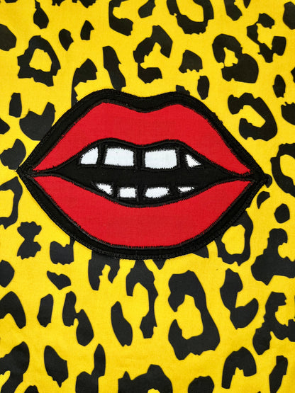 Cheetah Pop Art Mini Dress Jumper