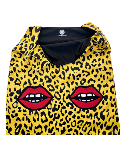 Cheetah Pop Art Mini Dress Jumper