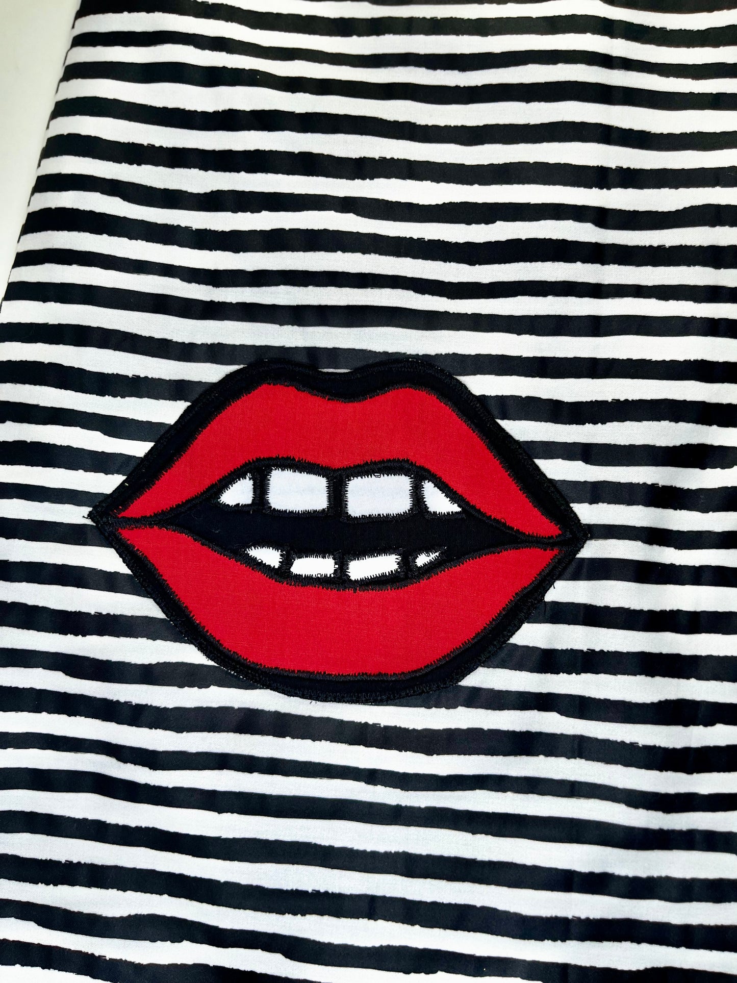 Striped Pop Art Mini Dress Jumper