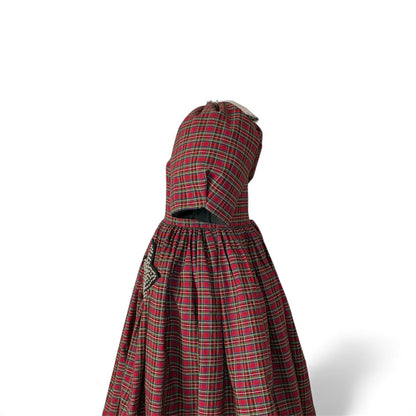 PLAID STAR POCKET BABYDOLL