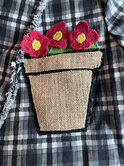 Contrast Flowerpot Blazer