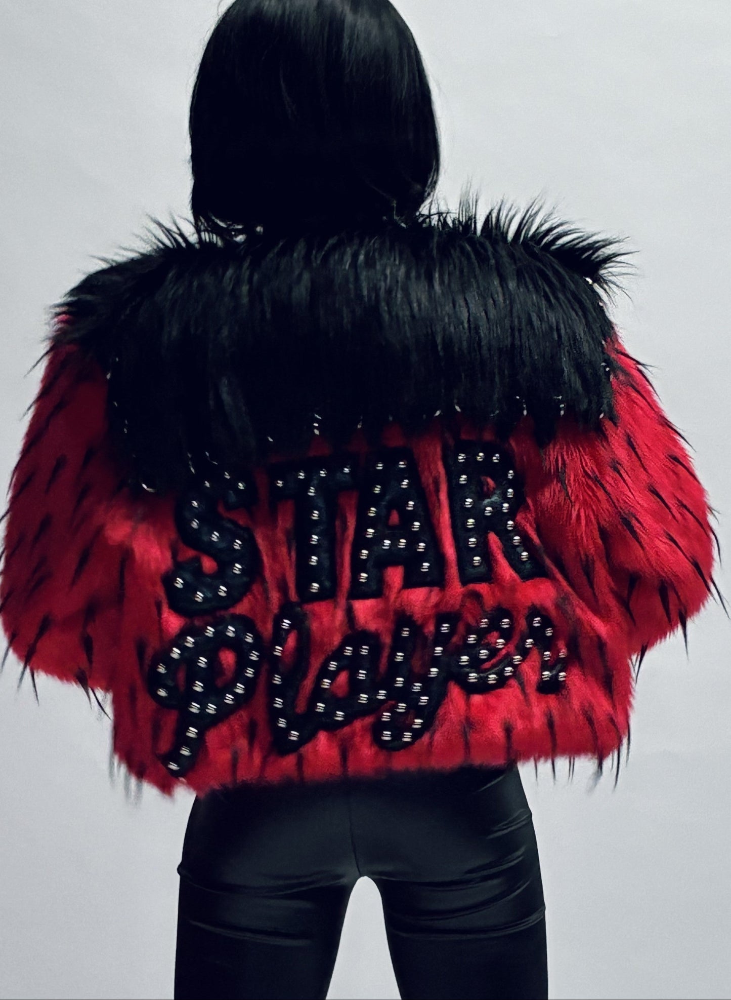 STAR PLAYER LETTERMAN FUR COAT