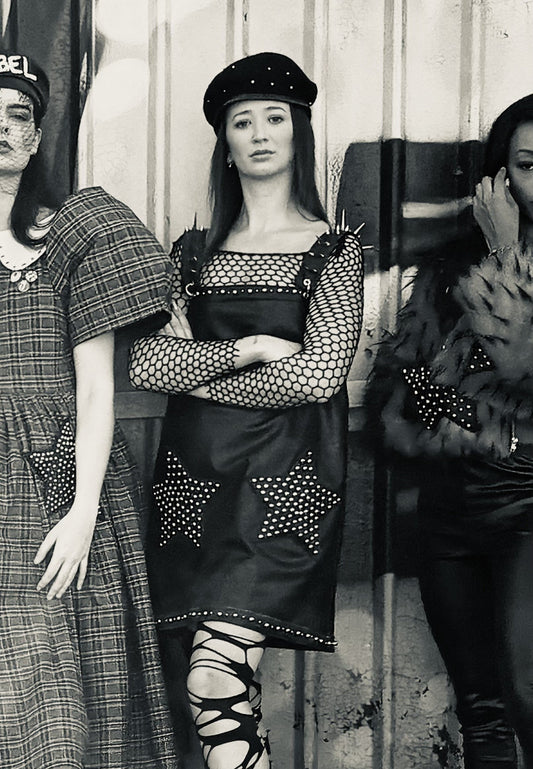 THE BLACKOUT STAR POCKET DRESS