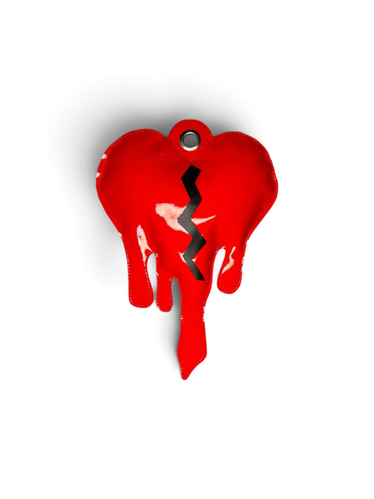 Broken Heart Bag Charm